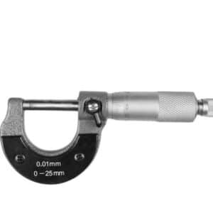 Micromètre métrique à clé en métal