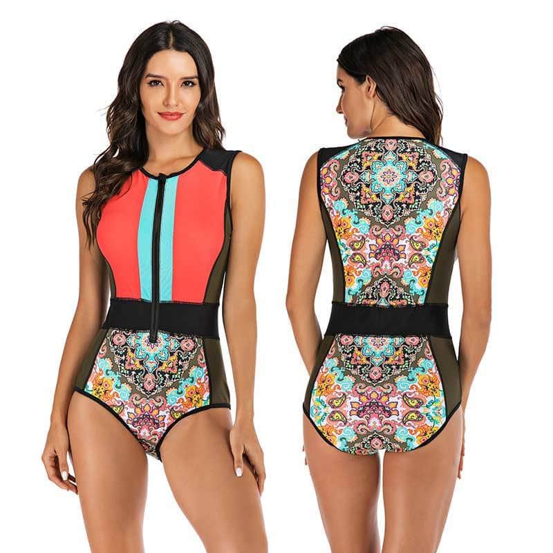 Combinaison de surf. Maillot de bain sans manches pour femmes – Image 10