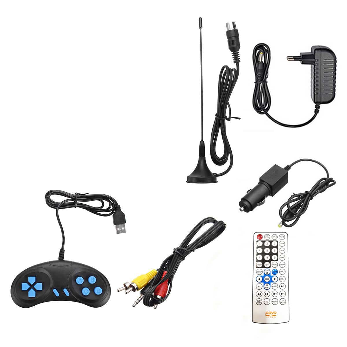 Lecteur DVD avec petit écran TV HD – Image 6