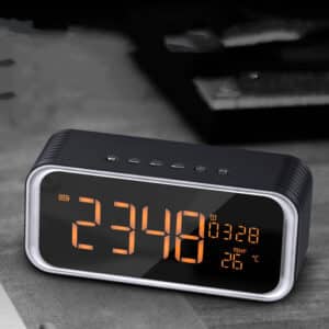 Haut-parleurs Bluetooth à doubles réveils et à grand écran de modèle privé