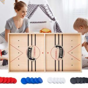 Jeu de Hockey sur table net rouge