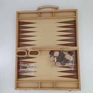 Jeu de Backgammon Western en bois