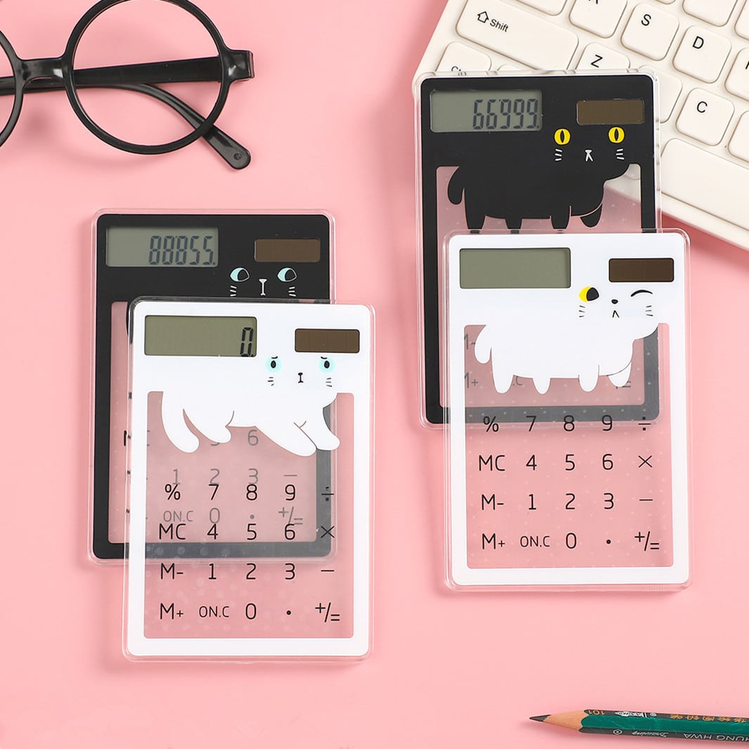 Calculatrice solaire élégante