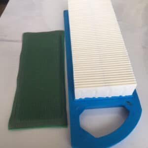 Élément de filtre pour tondeuses à gazon