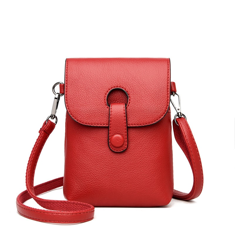 sacoche en cuir. Sacoche de téléphone pour femmes – Image 2