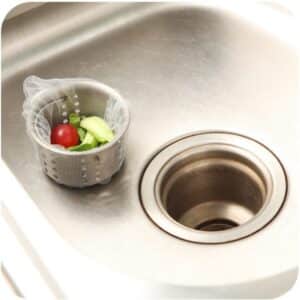 100 pièces/25 pcs/10 pcs. Filtres de l’évier