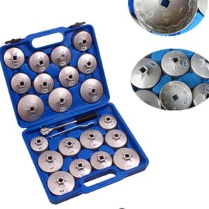 23 pièces. Accessoires de démontage et d'assemblage de l’élément de filtre à huile pour automobiles