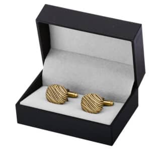 2 pièces. Manchettes de chemise à torsion