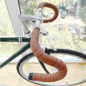 Guidon de vélo en cuir souple