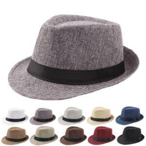 Chapeau haut de forme de style de chapeau jazz pour hommes