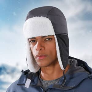 Chapeau chaud de protection des oreilles en plein air pour hommes