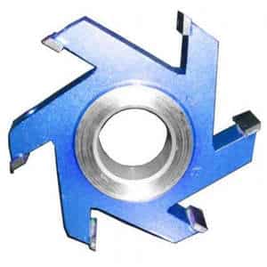 Outil de travail du bois. Fraise à six lames