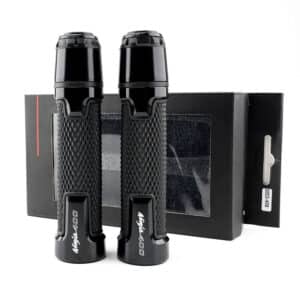 Accessoires de moto. Couverture de poignée en silicone