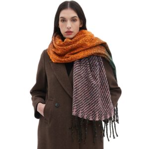 Grande écharpe longue pour femmes et hommes