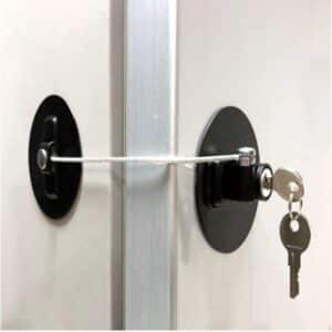 Serrure de sécurité pour portes coulissantes