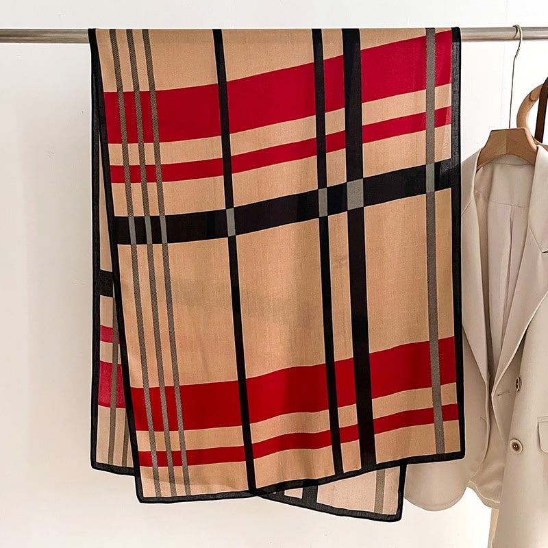 Châle chaud en coton et à la mode pour femmes – Image 6
