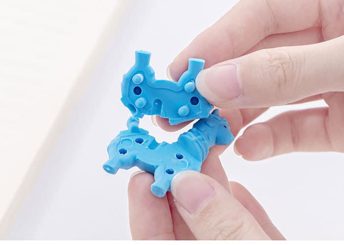 Gomme à effacer en alpaga – Image 2