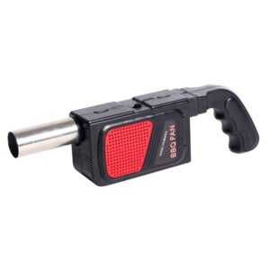 Souffleur de charge pour barbecue avec ventilateur au carbone. Ventilateur électrique