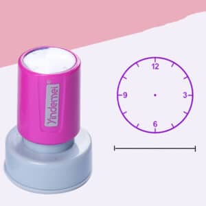 Tampon à horloge pour enseignants