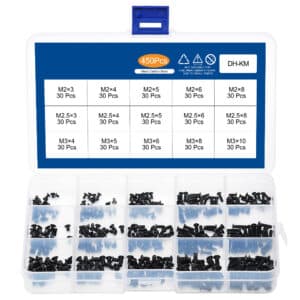 750 pièces/650 pcs/450 pcs. Jeu de vis pour ordinateurs portables