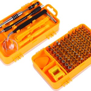 108 pièces. Jeu de tournevis multifonctions