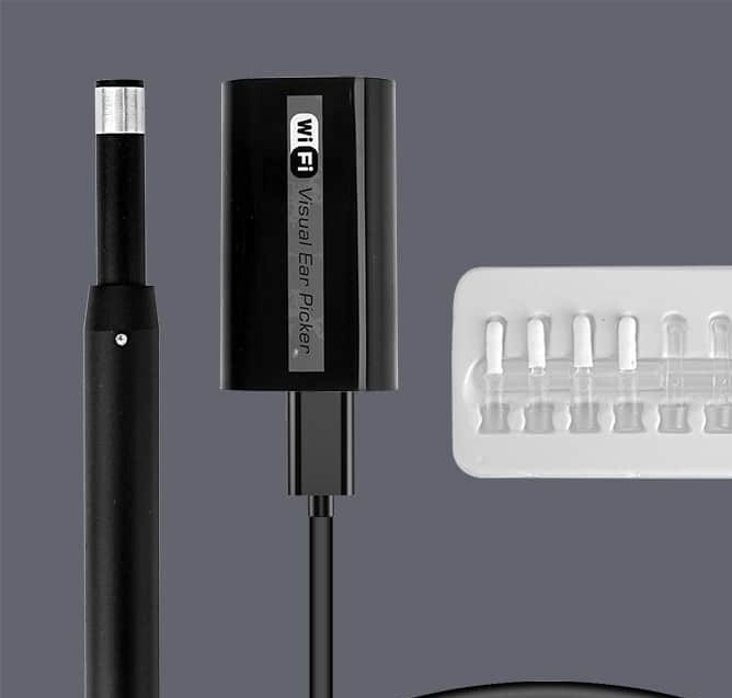 Nettoyeur d'oreilles pour endoscopes