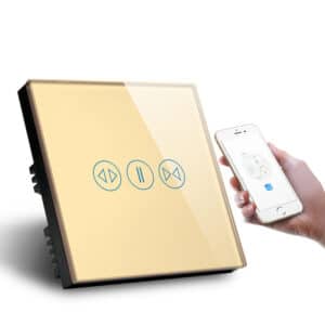 Rideau avec moteur à télécommande WiFi