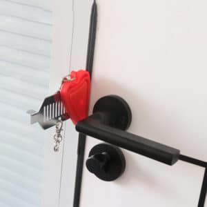 Loquet antivol portable à double têtes