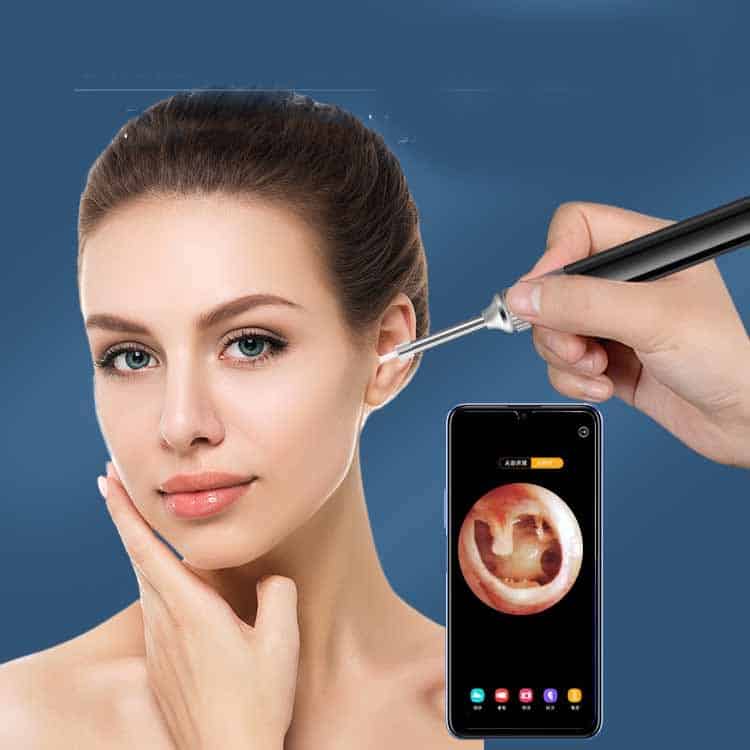 Nettoyeur d'oreilles à endoscope avec caméra d'inspection auriculaire sans fil – Image 8