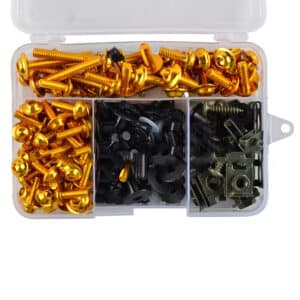 195 pièces. Kits de boulons de modification du carénage et du pare-brise pour motos