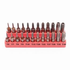 Tournevis à trou. Tournevis à hexagone plein