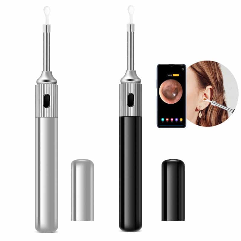 Nettoyeur d'oreilles à endoscope avec caméra d'inspection auriculaire sans fil
