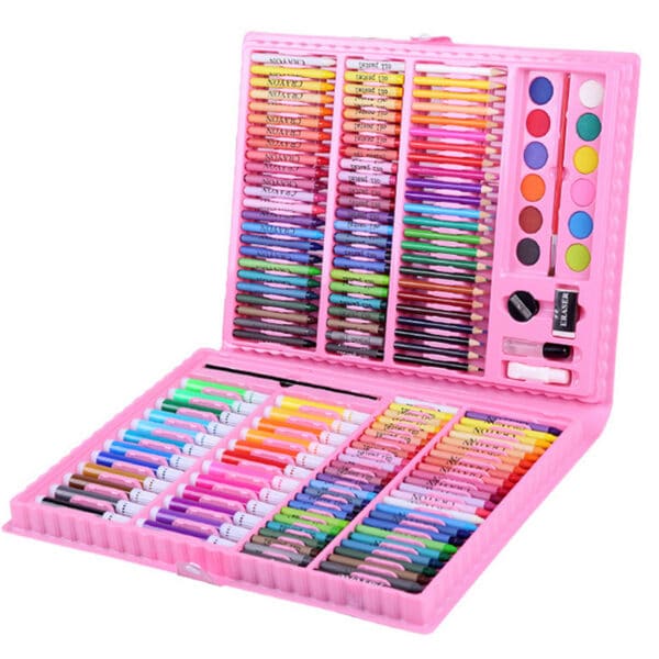 Set de peinture au pastel à l'huile. Crayons pour aquarelles – Image 5