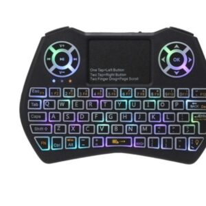 Mini clavier sans fil et souris volante supportant le multilinguisme