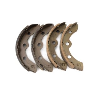 4 pièces. Sabots de frein en métal solide. plaquettes de frein pour voitures