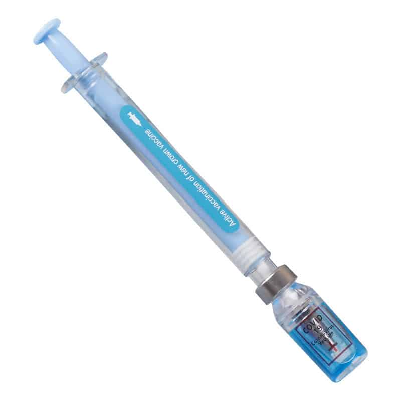 Stylo à bille réaliste en forme de seringue en gel – Image 2
