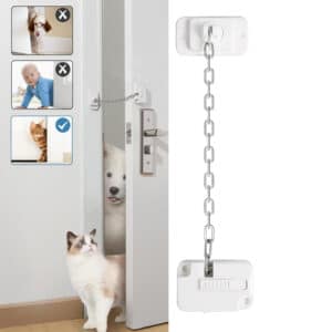 Loquet de porte ajustable et souple