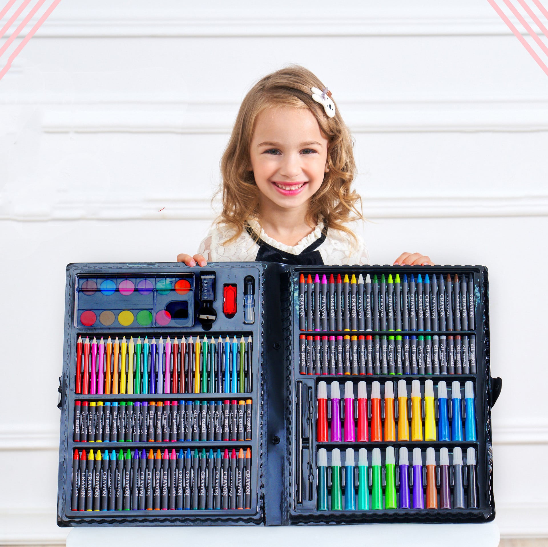 Set de peinture au pastel à l'huile. Crayons pour aquarelles – Image 6