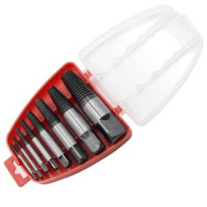 8pièces. Extracteurs de vis à tête brisée et à gros filets