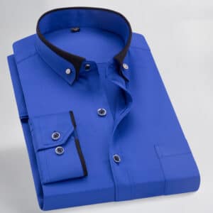 Chemise extensible à la mode pour hommes