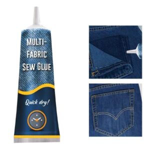 Colle de réparation multi-fibres pour coutures