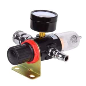 Filtre à air à compresseur et régulateur de pression d’eau. Kit d'outils avec jauge de réglage