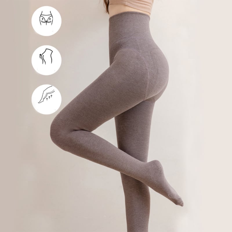 Legging avec chaussette de mode slim. Collant chaud et mince pour femmes – Image 8