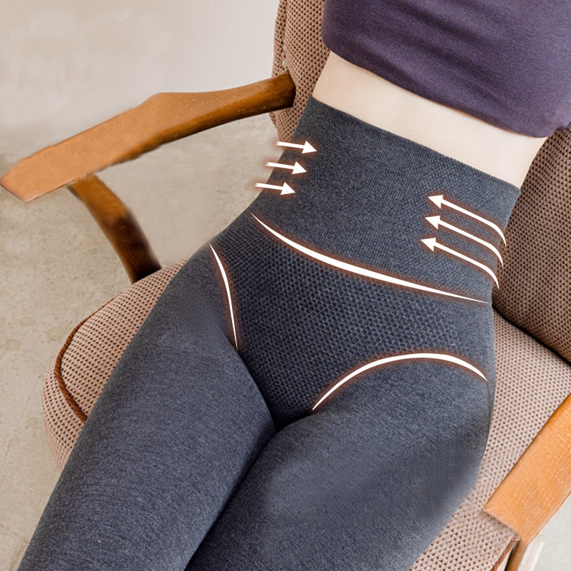 Legging avec chaussette de mode slim. Collant chaud et mince pour femmes – Image 10