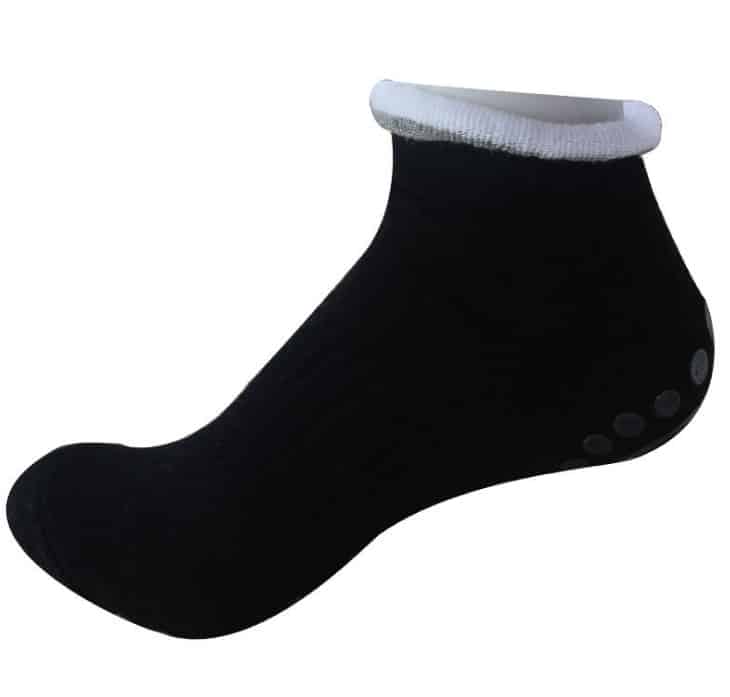 Chaussettes de yoga antidérapantes à granules de silicone pour femmes – Image 6