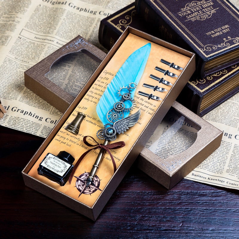 Stylo à plume avec encre – Image 2