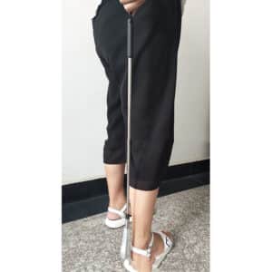 Chausse-pieds long à ressort en acier inoxydable