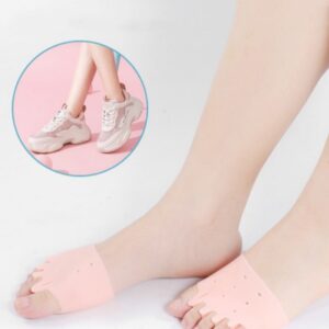 Séparateur d’orteils absorbant les chocs. Coussin avant en nid d’abeilles en plastique à cinq trous