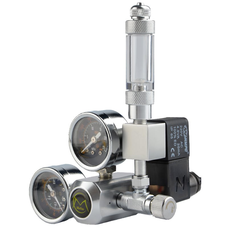 Compteur de décompression de CO2 Waterweed Double Meter – Image 4