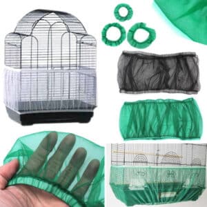 Couvre-cage à oiseaux en maille anti-poussière